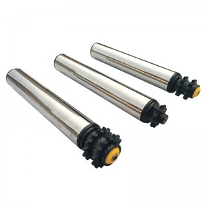 Diámetro de rodillo eléctrico de la rueda de cadena pequeña 38/50/60/76 Cinturón sincrónico Cinturón múltiple Cadena tórica Rueda de alimentación galvanizada